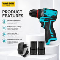 Kit de perceuse sans fil 21V en gros avec batterie au lithium, ensemble perceuse-visseuse électrique avec 2 batteries et chargeur, fourniture d'usine OEM ODM