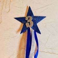 Cadeau d'anniversaire fée princesse étoile à cinq branches baguettes magiques pour l'obtention du diplôme saint valentin et costume de noël 4 couleurs