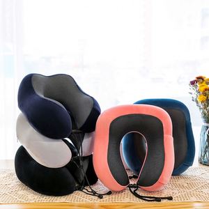 Promotional Gift Custom Logo Printed Memory Foam Fof Travel Neck Shaport Pillow - Product Image 2