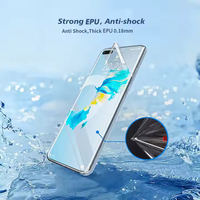 Pelindung Layar Hidrogel HD Anti-Benturan 0.18mm EPU Tahan Air Self-Healing 120*180mm 92% Transparansi untuk