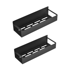 Étagère murale <span class=keywords><strong>à</strong></span> ventouse pour la cuisine, <span class=keywords><strong>support</strong></span> pour épices avec rangement magnétique pour réfrigérateur, four <span class=keywords><strong>à</strong></span> micro-ondes, <span class=keywords><strong>support</strong></span> suspendu latéral - Product Image 4