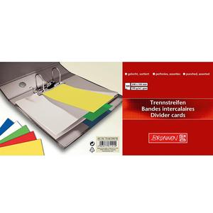 Brunnen trennstreifen gelocht farbig sortiert 100 stück - Product Image 1