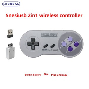 Manette de jeu sans fil USB Bluetooth Android pour <span class=keywords><strong>Nintendo</strong></span> <span class=keywords><strong>SNES</strong></span> Classic <span class=keywords><strong>Mini</strong></span>, compatible avec Switch - Product Image 4