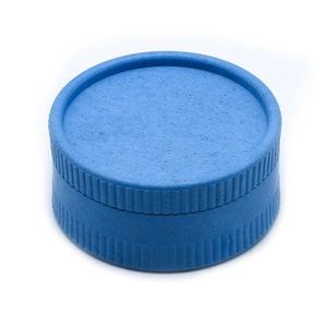 工厂价批发迷你手动定制52/55/56/60/63毫米塑料香草研磨器复古烟雾研磨器可降解2件套 - Product Image 6