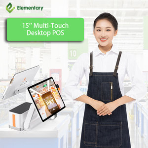 Siêu Hẹp Cạnh All-In-One 58Mm Máy In Nhiệt 15 Inch Màn Hình Hệ Thống Pos Linux Android Tương Thích Bán Lẻ Cho Máy Tính Bảng - Product Image 3