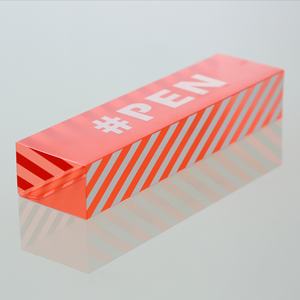 Пользовательский футляр для ручек с печатью, прозрачная ацетатная упаковка, стационарные упаковочные коробки, розничная витрина - Product Image 3