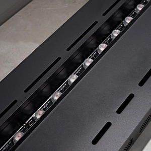 <span class=keywords><strong>Chimenea</strong></span> eléctrica inteligente de estilo francés, mueble de TV, Control remoto, Humidificador Digital para el hogar, pared de fondo de llama Artificial Popular - Product Image 4