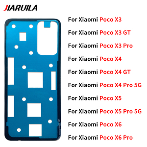Adesivo per <span class=keywords><strong>Cover</strong></span> Posteriore, Nastro Adesivo per <span class=keywords><strong>Xiaomi</strong></span> <span class=keywords><strong>Poco</strong></span> X6 X5 X4 <span class=keywords><strong>X3</strong></span> F5 F4 F3 GT M4 Pro 4G 5G, Adesivo per <span class=keywords><strong>Cover</strong></span> in Vetro Posteriore - Product Image 5