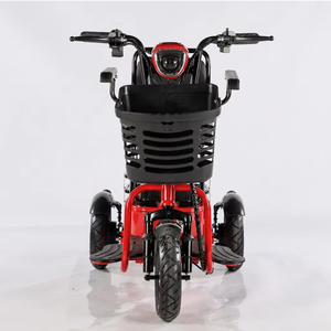 Vehículo de <span class=keywords><strong>Tres</strong></span> <span class=keywords><strong>Ruedas</strong></span>, Ligero y Plegable, Vehículo Eléctrico de 400W, Motocicleta de Ocio de <span class=keywords><strong>Tres</strong></span> <span class=keywords><strong>Ruedas</strong></span>, Carro a Batería - Product Image 5