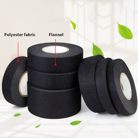 Free Sample High Quality Black PVC Adhesive Wire Harness Tape for High Voltage Applications Insulation Materials Elements