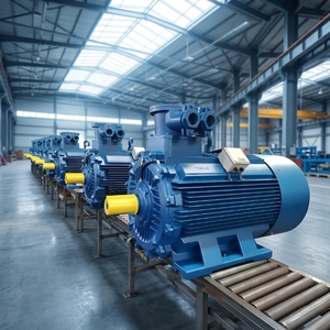 Motor compresor industrial de metal Weg Electrical de alta calidad W20 IP55 B3T de 5.5KW, 7.5KW, 11KW, 22KW en stock - Product Image 2