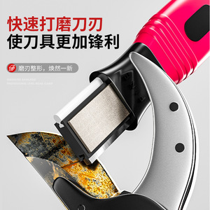 Mini Portable <b>Knife</b> <b>Sharpener</b> Dual Purpose Multi Grit Manual Handheld For Home Use - Product Image 1