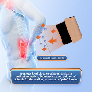 Patch chauffant infrarouge lointain avec design magnétique, patch soulageant la douleur pour l'épaule, le cou, la taille et la jambe, OEM/ODM - Product Image 4