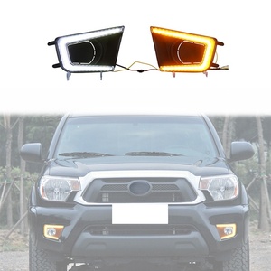 LUMA Nueva Luz Antiniebla LED de Alta Calidad, Luz de Circulación Diurna DRL para Tacoma 2012-2015, Doble Color Blanco Ámbar, Señal de Giro - Product Image 1