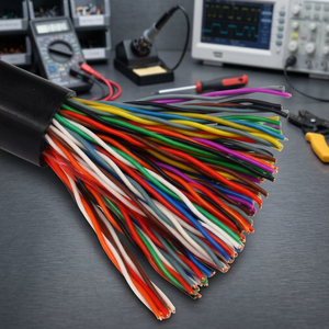 Tinned or Bare Copper Stranded Conductor PVC Insulation FRPE Jacket RoSH 12V 20 AWG Halogen Free Power Computer Cable - Product Image 3