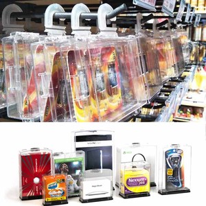 Khóa từ cửa hàng bán lẻ báo động nhựa thủ môn trường hợp cho an ninh <span class=keywords><strong>EAS</strong></span> an toàn hơn hộp với móc - Product Image 4