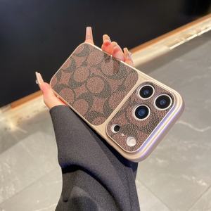 13-16 Pro Max系列奢华PU皮革防震手机壳 - Product Image 5