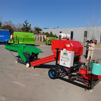 Machine de traitement de l'ensilage TAIZY, modèle 55-52, ensileuse ronde, hacheuse d'ensilage et enrouleuse de film, haute productivité, garantie de 2 ans