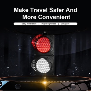 Vente Flash : Feux de signalisation routière LED 8 pouces, 2 unités, avec lentille en toile d'araignée - Product Image 6