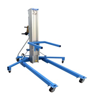 Up to 400kg 8m Aluminum Lifter Quick Set up Manual Operation for Exhibition and Construction - Product Image 2