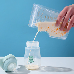 Sacs de conservation du lait maternel 150 ml avec bec verseur, jetables, sans BPA, pour l'alimentation du bébé - Product Image 3