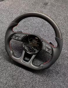 Volant en fibre de carbone et Alcantara, style <span class=keywords><strong>RS</strong></span>, pour <span class=keywords><strong>Audi</strong></span>, vente en gros transfrontalière, directement de l'usine - Product Image 1