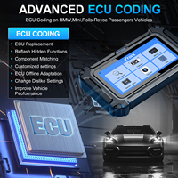 Outils de diagnostic automobile XTOOL IP500-BMR pour BMW/MINI/RR, scanner OBD2 bidirectionnel, codage ECU CAN FD, 23+ réinitialisations