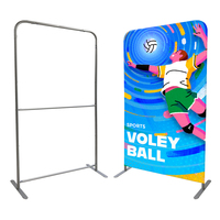 Bannière extensible légère et imperméable avec cadre en aluminium pour stand d'exposition et logo personnalisé – Nouveauté 2026, Offre Spéciale