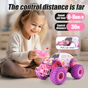 Coche de Control Remoto <span class=keywords><strong>Todoterreno</strong></span> de Juguete para Niños, Escala 1:18, 2.4g, con Ruedas Grandes Antideslizantes y Resistentes al Desgaste - Product Image 4
