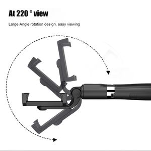 Mini bâtons de <span class=keywords><strong>Selfie</strong></span> pliables professionnels <span class=keywords><strong>L01</strong></span> 2 en 1 trépied de bâton de <span class=keywords><strong>Selfie</strong></span> à distance d'obturateur sans fil pour le téléphone portable - Product Image 3