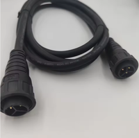 Connecteur de câble DC AC M25 3 broches IP67 étanche, connecteur fil à fil, connecteur de câble d'alimentation étanche 2 4 5 6 7 8 broches