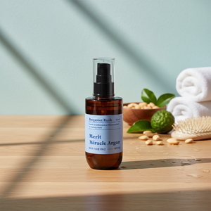 Merit Miracle Bergamot Rush 95 ML Aceite de argán Aceite esencial para el cabello - Product Image 3