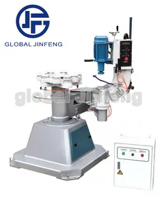 Máquina de polimento de vidro manual da forma JFS-161, polimento de vidro pequeno, máquina interna e externa do círculo