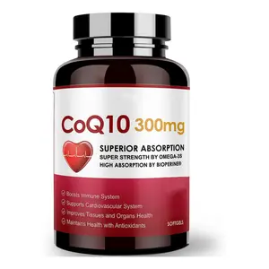OEM工厂定制私人配方COQ10胶囊硬胶囊素食天然果胶心脏支持生育