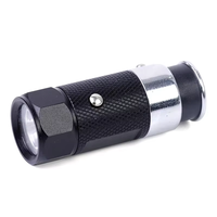 Lampes de poche miniatures 9 LED en gros d'usine, petites lampes de poche rechargeables pour le camping, torche d'urgence à piles AAA