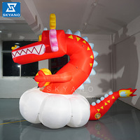 Mascotte de dragon gonflable personnalisé Ballon publicitaire gonflable pour mascotte