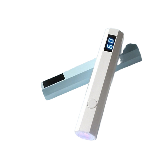 Portable UV LED Nail Lamp Handheld Mini Flashlight Pen for Gel Polish Quick Dry Cordless Nail Dryer Machine USB Power Supply