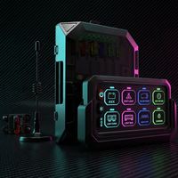 Panneau de commande 8 voies RGB à relais à semi-conducteurs avec contrôle sans fil par application, 60A SSR, sans perçage, étanche IP68 pour véhicules tout-terrain, marins et Jeep