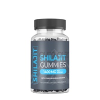 Gummies de Shilajit Marque Privée Amaz pour Hommes et Femmes – Gummies d'Or au Shilajit Riches en Ashwagandha et Gokshura, 100% Naturels, 60 Gummies