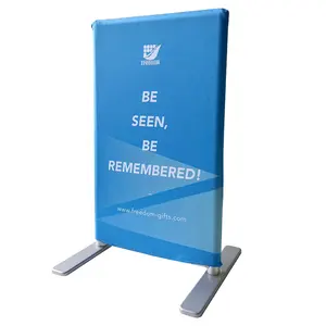 Mini Advertising Tension Fabric Display Backdrop Banner Stand