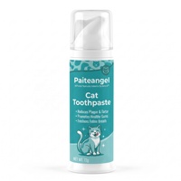 Dentifrice pour chat aux enzymes bioactives et lactoferrine – Éliminateur de plaque et de tartre, haleine fraîche, soin dentaire, santé des gencives, 72g, marque privée
