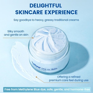 Baume hydratant au peptide <span class=keywords><strong>de</strong></span> cuivre GHK-Cu Lance Private Label avec peptides <span class=keywords><strong>de</strong></span> cuivre bleus pour peaux matures, crème anti-âge pour le visage - Product Image 2