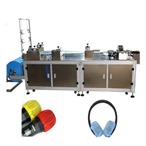 Disposable headphone cover microphone cover making machine for entertainment personal hygiene