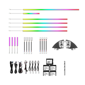 Iluminación Ambiental LED para el Interior del Coche, para Mercedes Benz CLS W218 2012-2017, Tira de Ambiente con Diseño de Reloj de Arena, Accesorios para Tweeter - Product Image 1