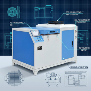 Concrete Rapid Freeze-Thaw Testing Machine Concrete Freeze-thaw Resistance Tester Concrete Long-Term Performance Test Instrument - Product Image 2