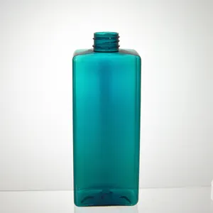 500ml Rectangular Plastic Bottle Shampoo Packaging Bottles Conditioner Bottle Men Skincare Bottle