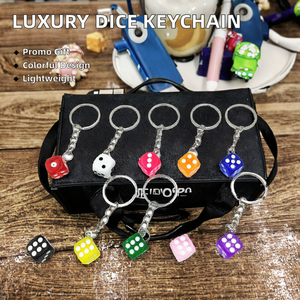 Llavero de Cubo <span class=keywords><strong>Mini</strong></span> de Lujo, Creativo, Giratorio, de Resina, para Coche, Bolso, Regalos para Niños, Juguetes - Product Image 2