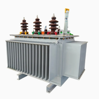 Transformateur de puissance triphasé immergé dans l'huile antirouille 200 kVA, bornes tout cuivre, directement de l'usine