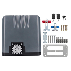 Moteur de <span class=keywords><strong>portail</strong></span> <span class=keywords><strong>coulissant</strong></span> robuste, opérateur de porte automatique, DC 24V, charge de 1000 kg, ouvre-porte <span class=keywords><strong>coulissant</strong></span> solaire - Product Image 4