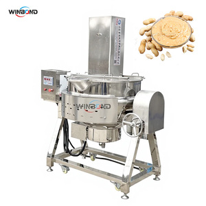 Mezclador planetario industrial de múltiples garras con recipiente encamisado para mezclar pasta de pastel de luna y <span class=keywords><strong>mantequilla</strong></span> de cacahuete - Product Image 1